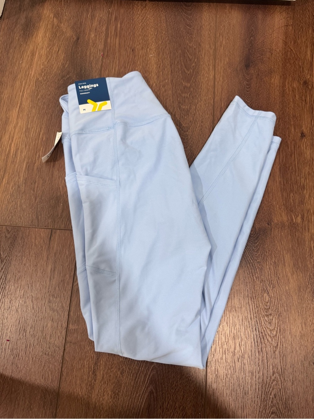 Old Navy Light Blue High-Rise Active Leggings